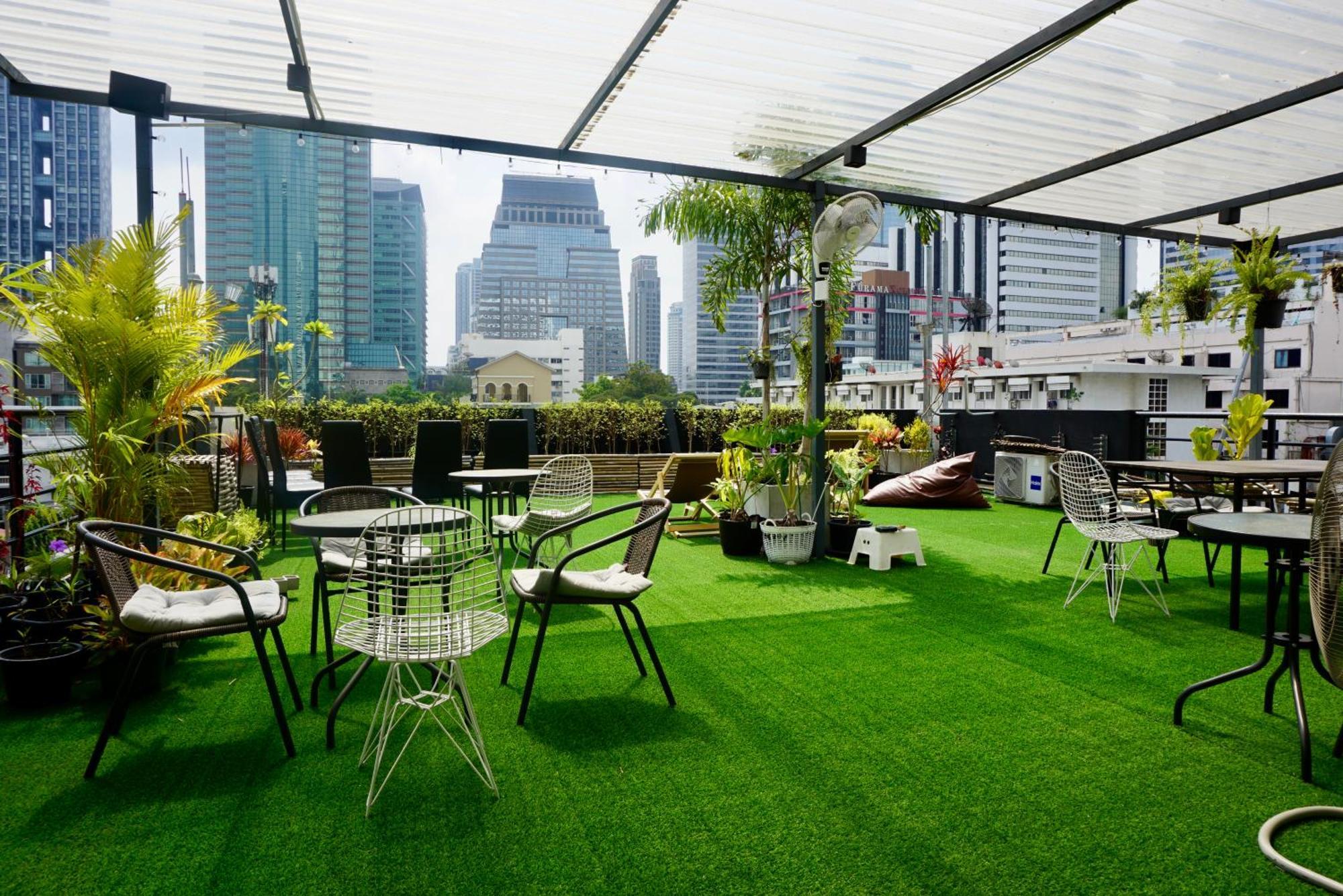 Silom Soi 3 Hash Apartment Hip And Funky With Rooftop View Bangkok Luaran gambar