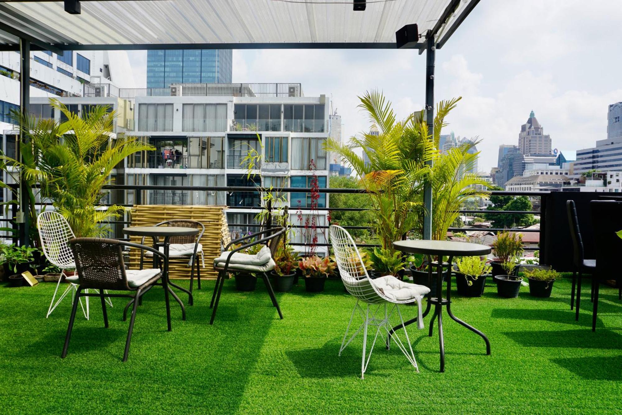 Silom Soi 3 Hash Apartment Hip And Funky With Rooftop View Bangkok Luaran gambar