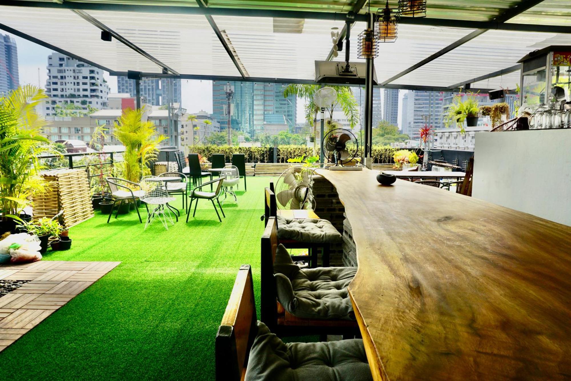 Silom Soi 3 Hash Apartment Hip And Funky With Rooftop View Bangkok Luaran gambar